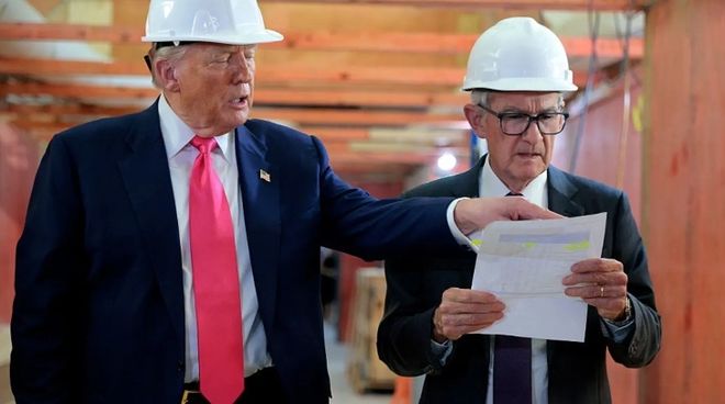 奇趣分分彩:美联储的天塌了?特朗普当面问罪,鲍威尔瞬间老了10岁